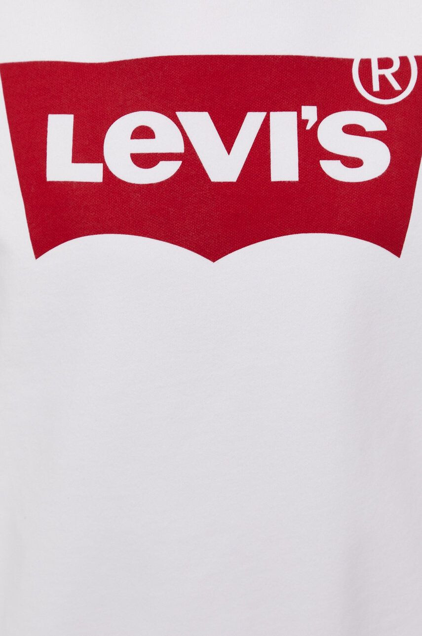 Levi's Mikina 18686.0011-Neutrals dámska biela farba jednofarebná - Pepit.sk