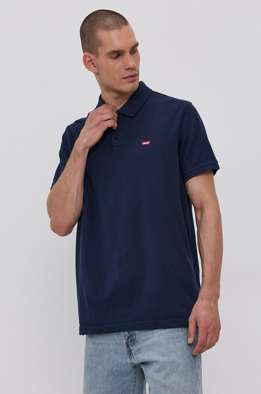 Levi's Polo tričko 35883.0005-Blues pánske tmavomodrá farba jednofarebné - Pepit.sk