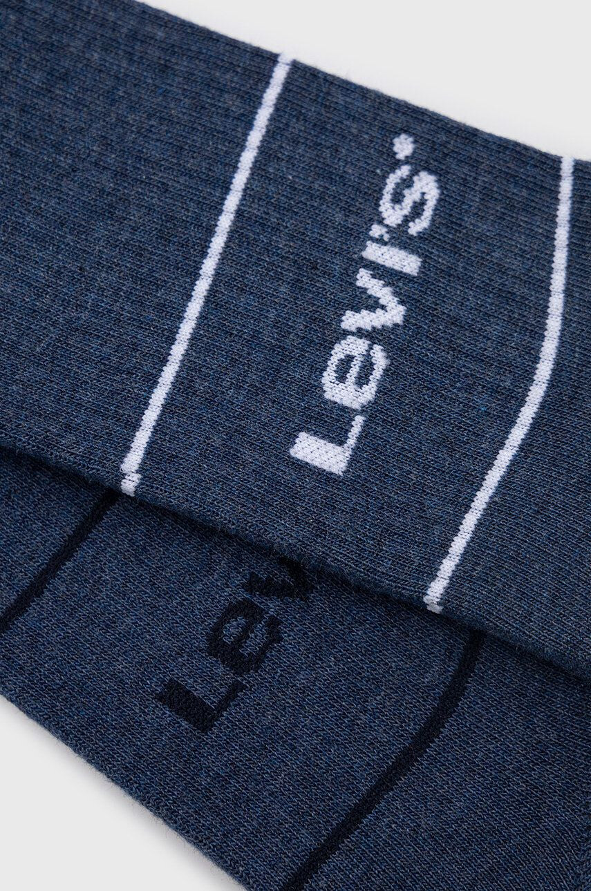 Levi's Ponožky (2-pak) pánske tmavomodrá farba - Pepit.sk