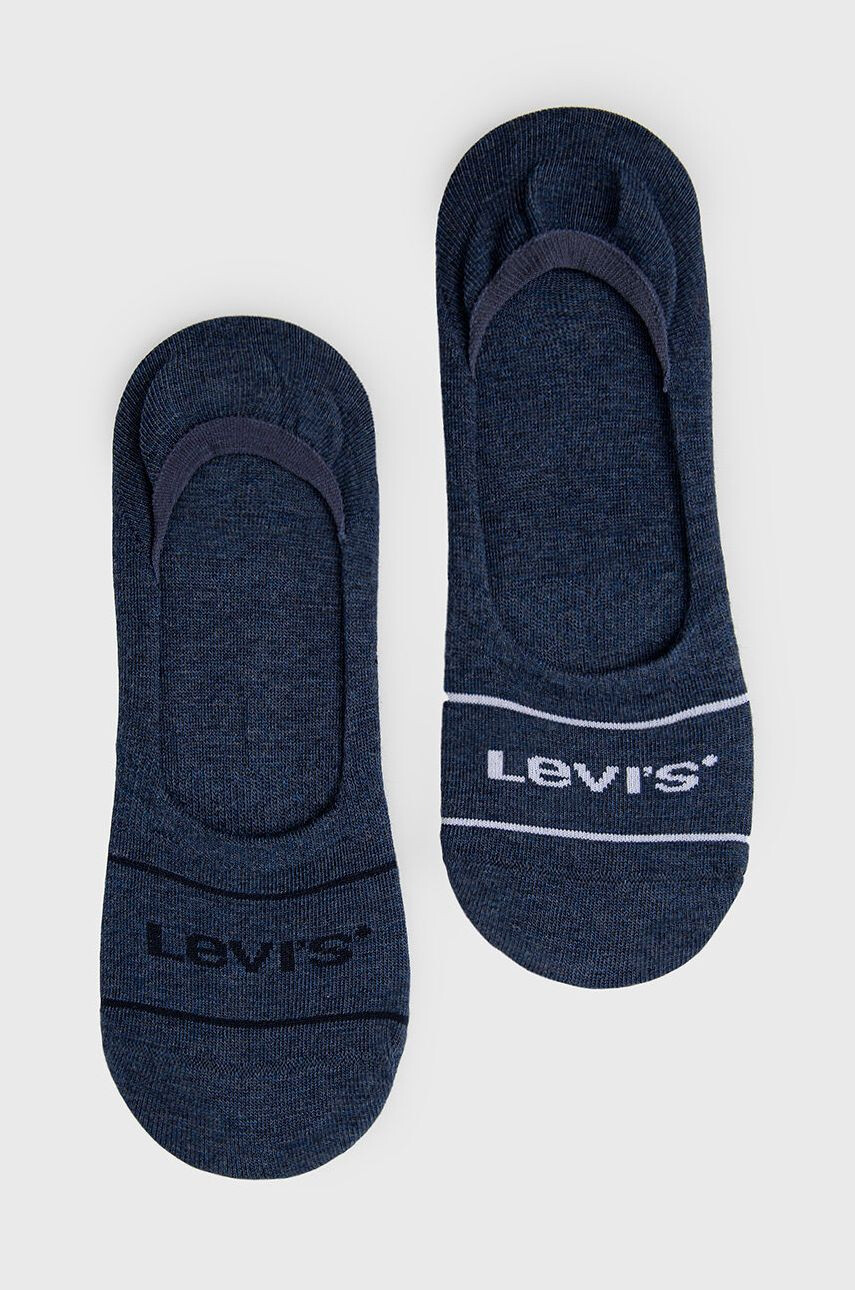 Levi's Ponožky (2-pak) pánske tmavomodrá farba - Pepit.sk