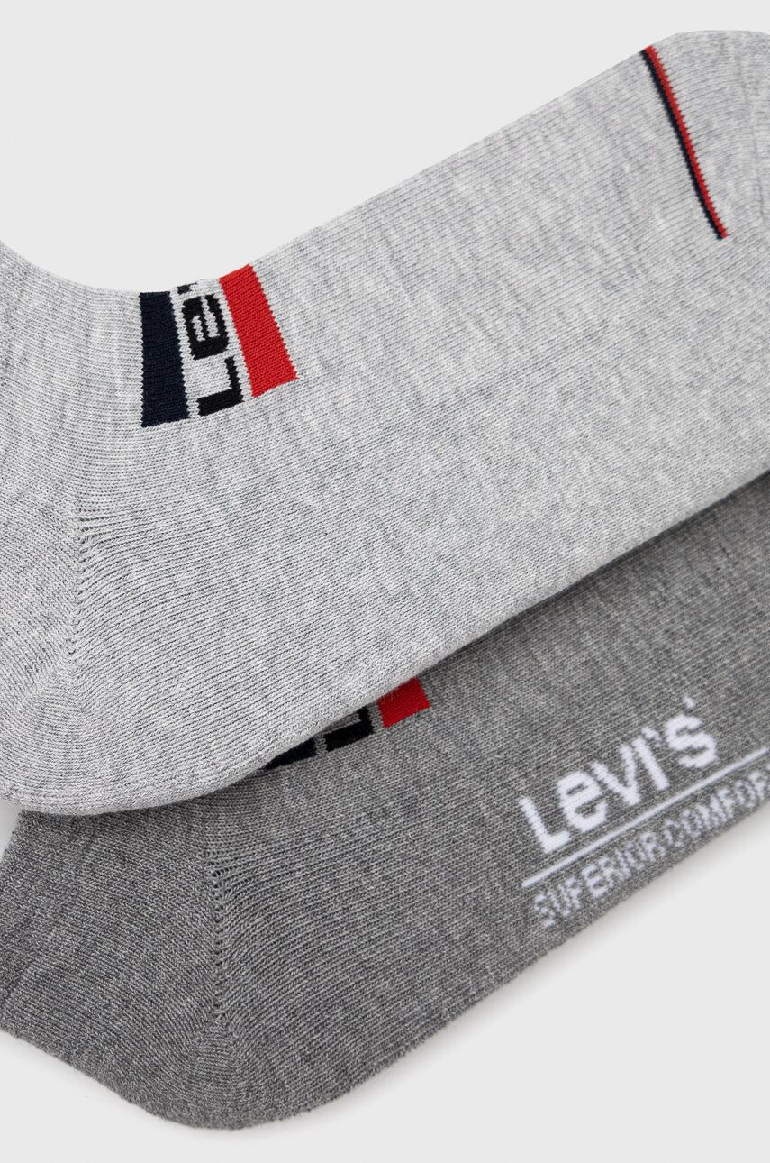 Levi's Ponožky 37157.0767-greycombo pánske šedá farba - Pepit.sk