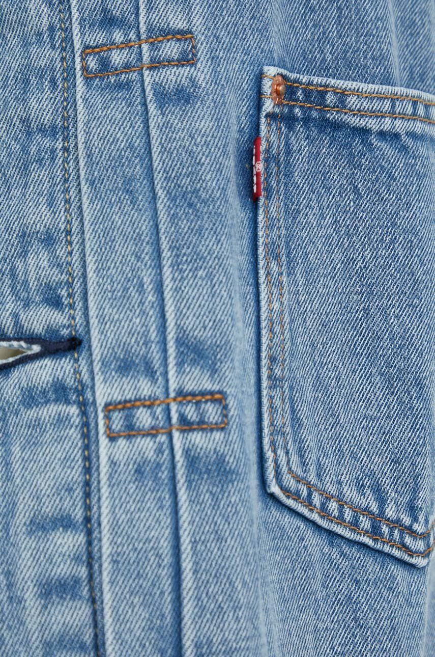 Levi's Rifľová bunda pánska prechodná oversize - Pepit.sk