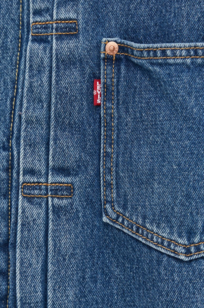 Levi's Rifľová bunda pánska prechodná oversize - Pepit.sk