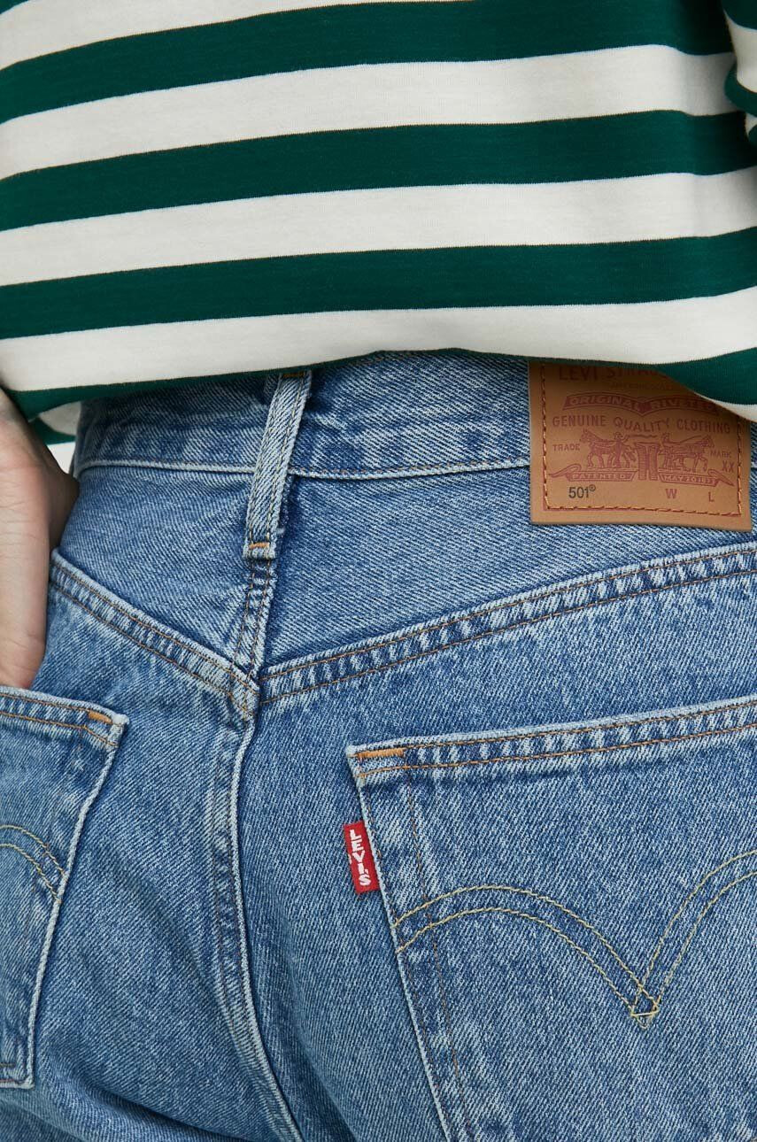 Levi's Rifle 501 Original Cropped dámske vysoký pás - Pepit.sk