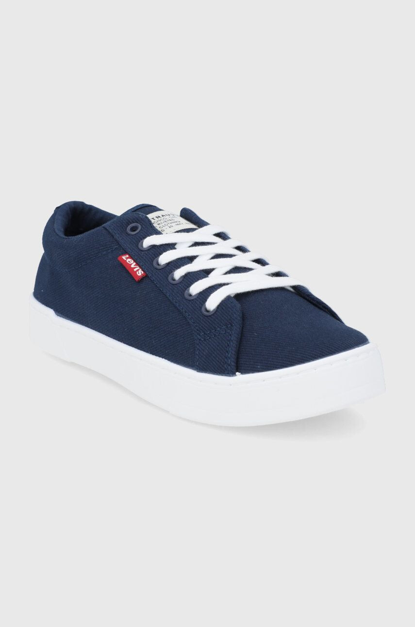 Levi's Tenisky Malibu 2.0 dámske tmavomodrá farba - Pepit.sk