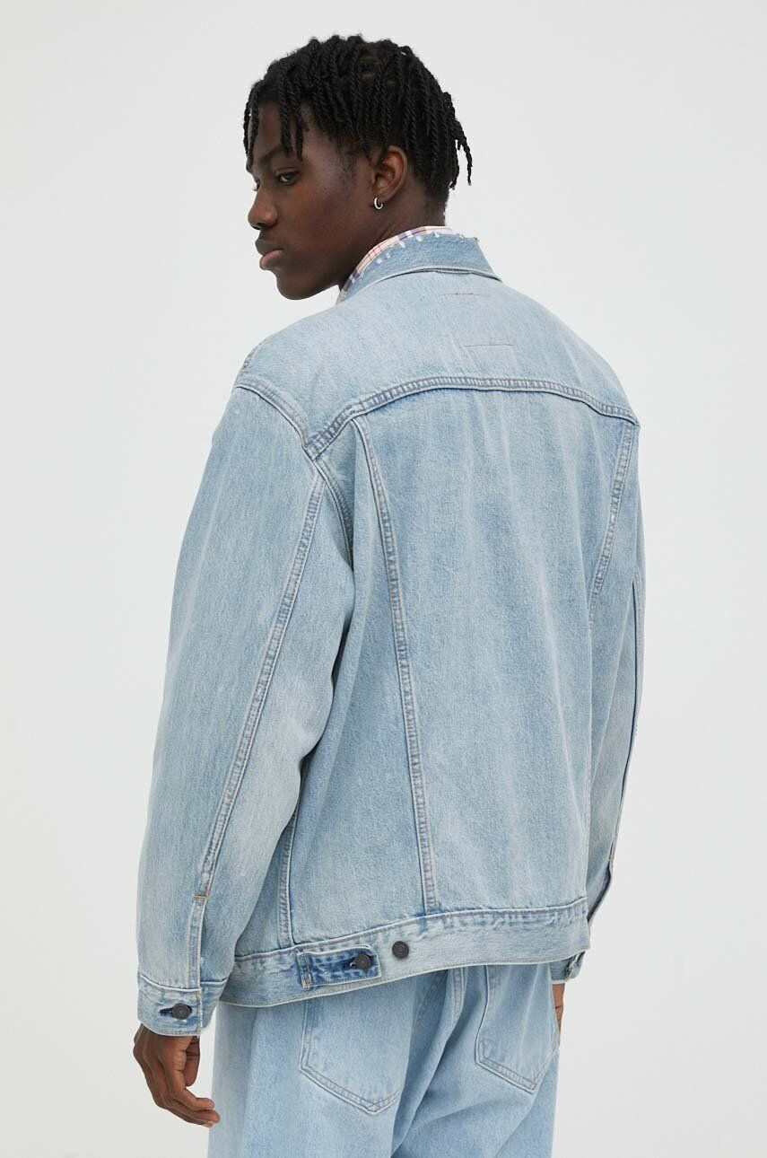 Levi's Bavlnená rifľová bunda prechodná oversize - Pepit.sk