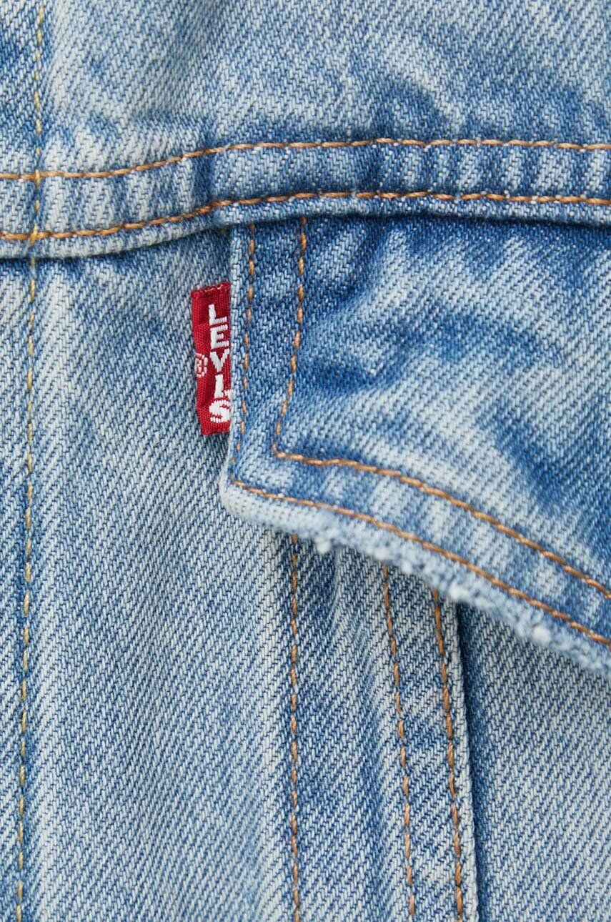 Levi's Bavlnená rifľová bunda prechodná oversize - Pepit.sk