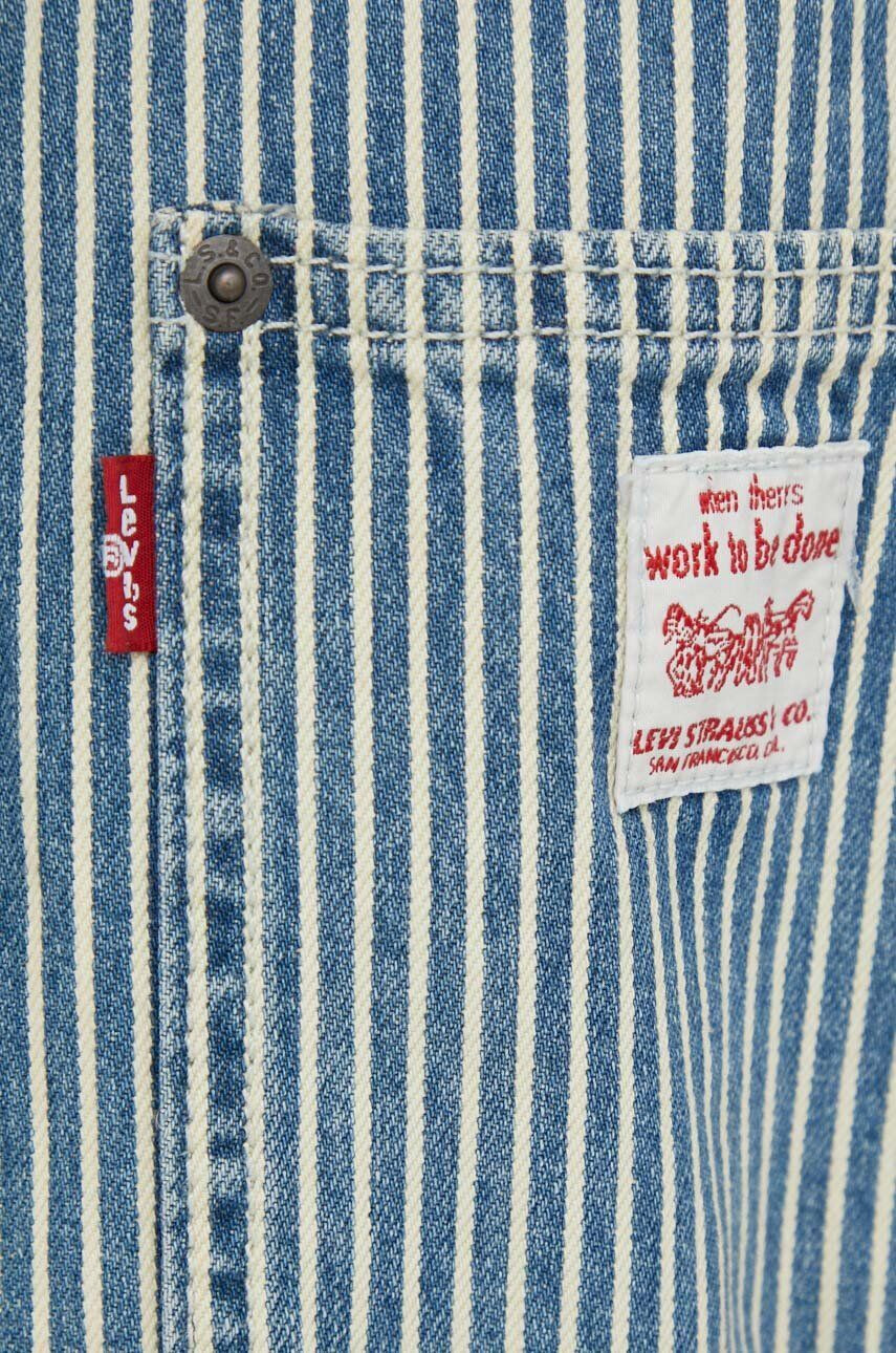 Levi's Bavlnená rifľová bunda prechodná oversize - Pepit.sk