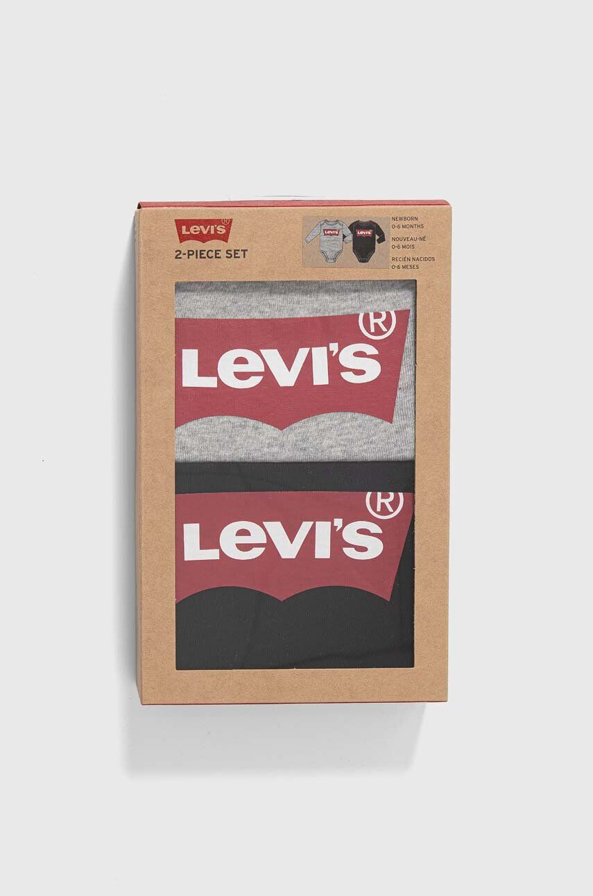 Levi's Bavlnené body pre bábätká 2-pak - Pepit.sk