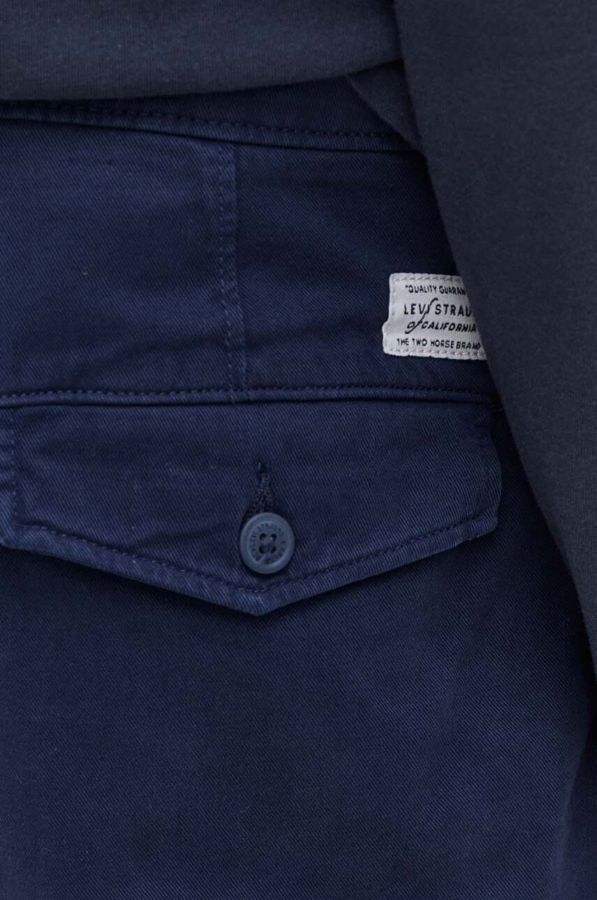 Levi's Bavlnené nohavice tmavomodrá farba rovné - Pepit.sk