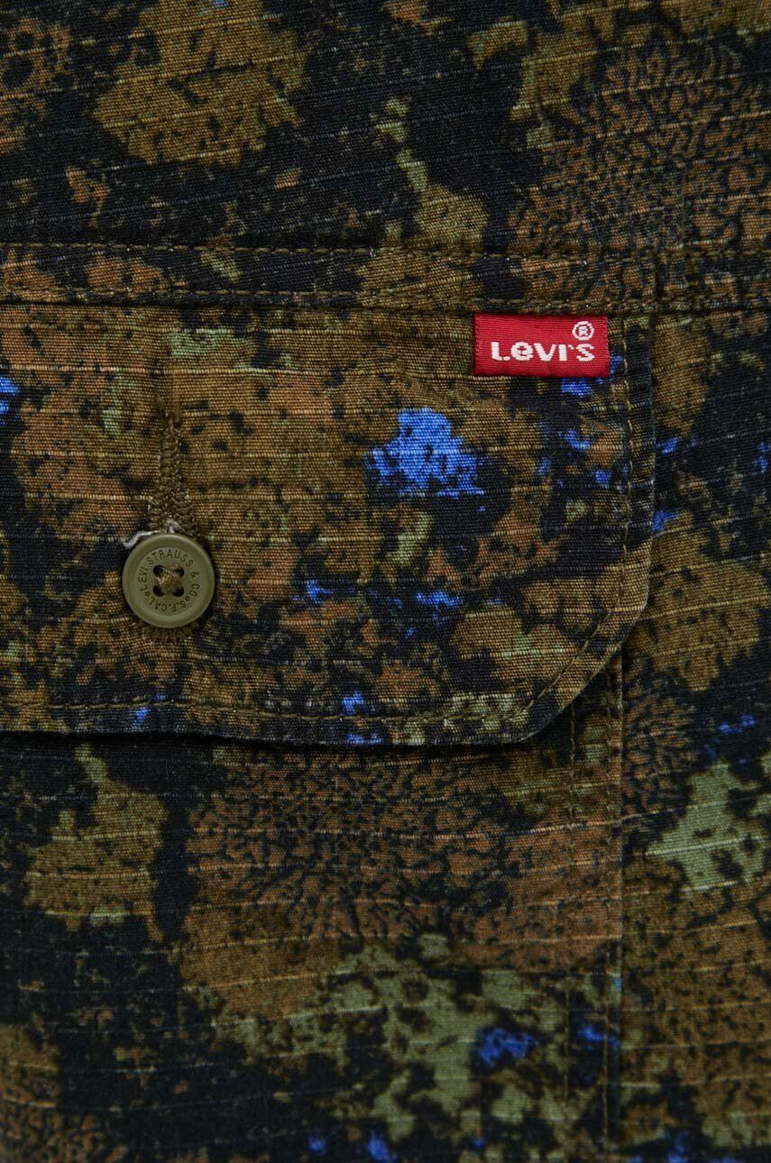 Levi's Bavlnené nohavice PATCH POCKET CARGO zelená farba strih cargo - Pepit.sk