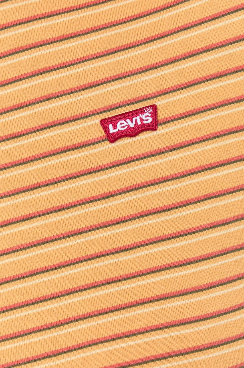 Levi's Bavlnené tričko oranžová farba - Pepit.sk