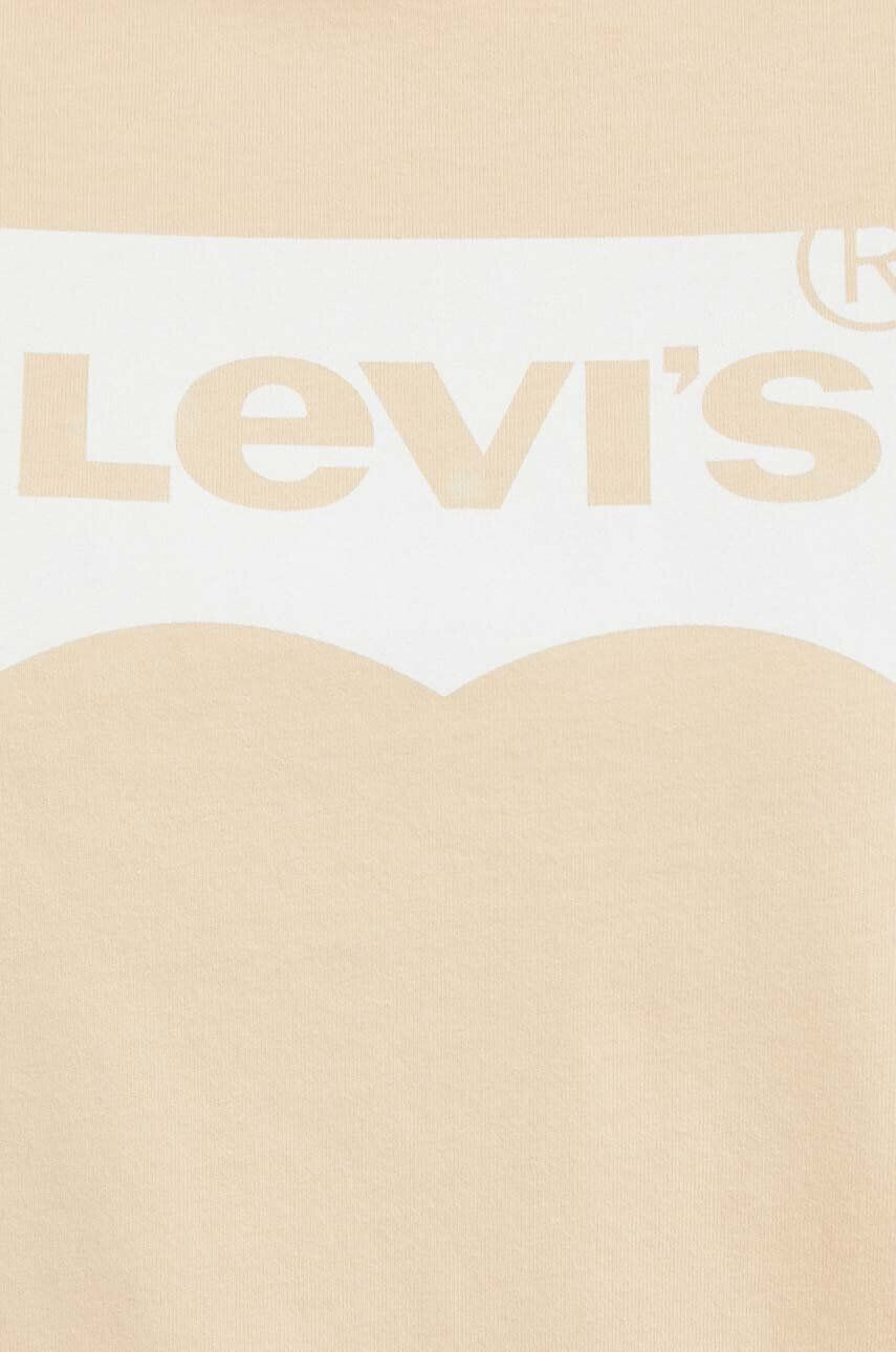 Levi's Bavlnené tričko žltá farba - Pepit.sk