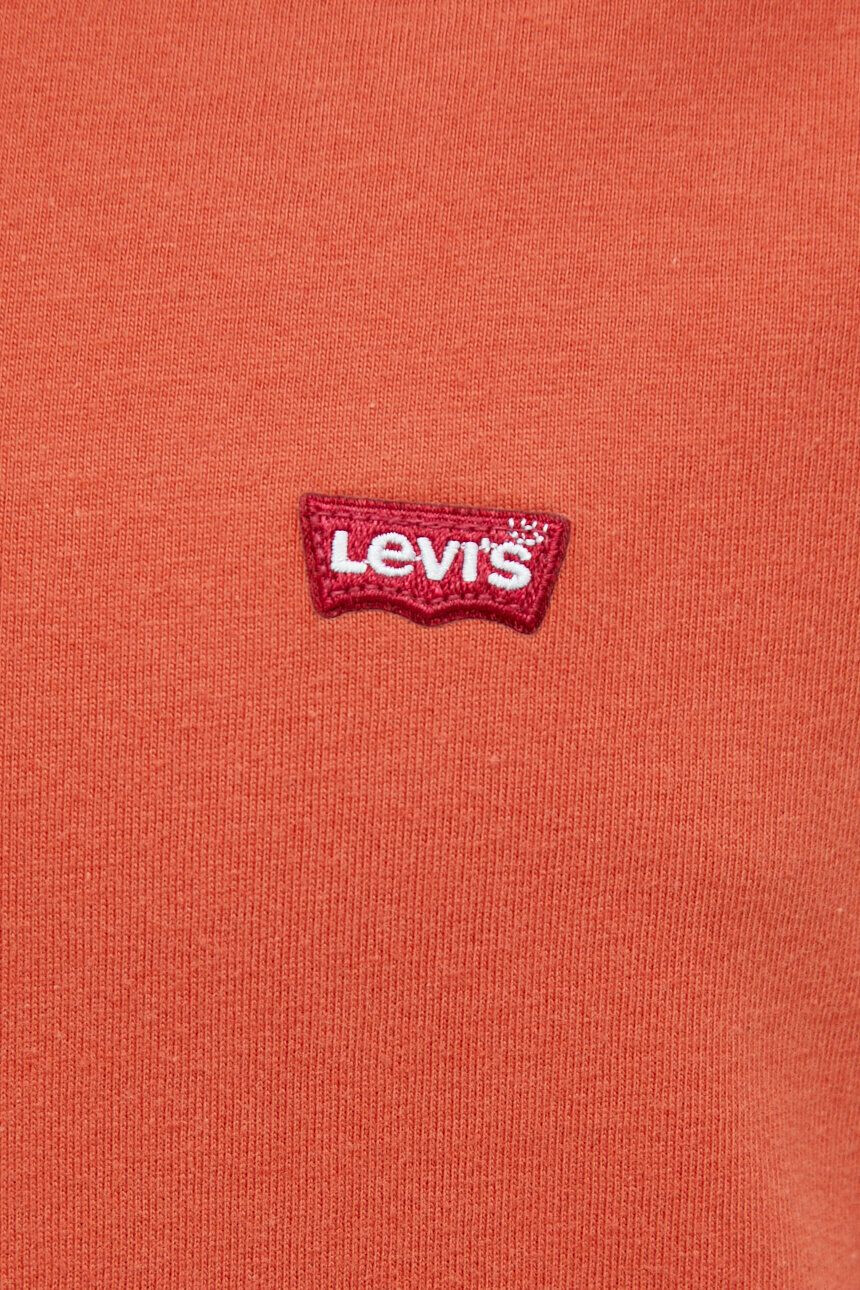 Levi's Bavlnené tričko žltá farba - Pepit.sk