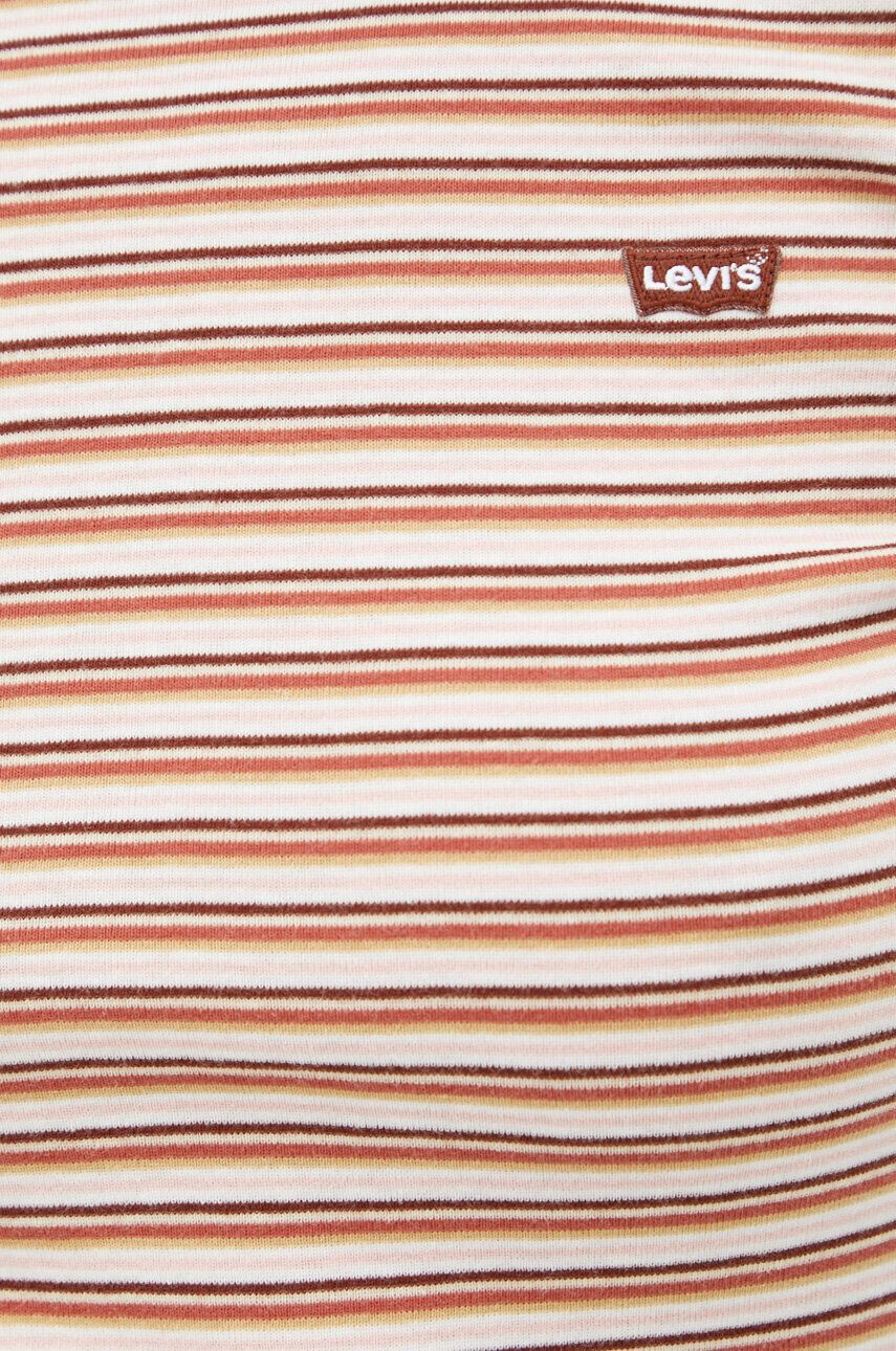 Levi's Bavlnené tričko ružová farba - Pepit.sk