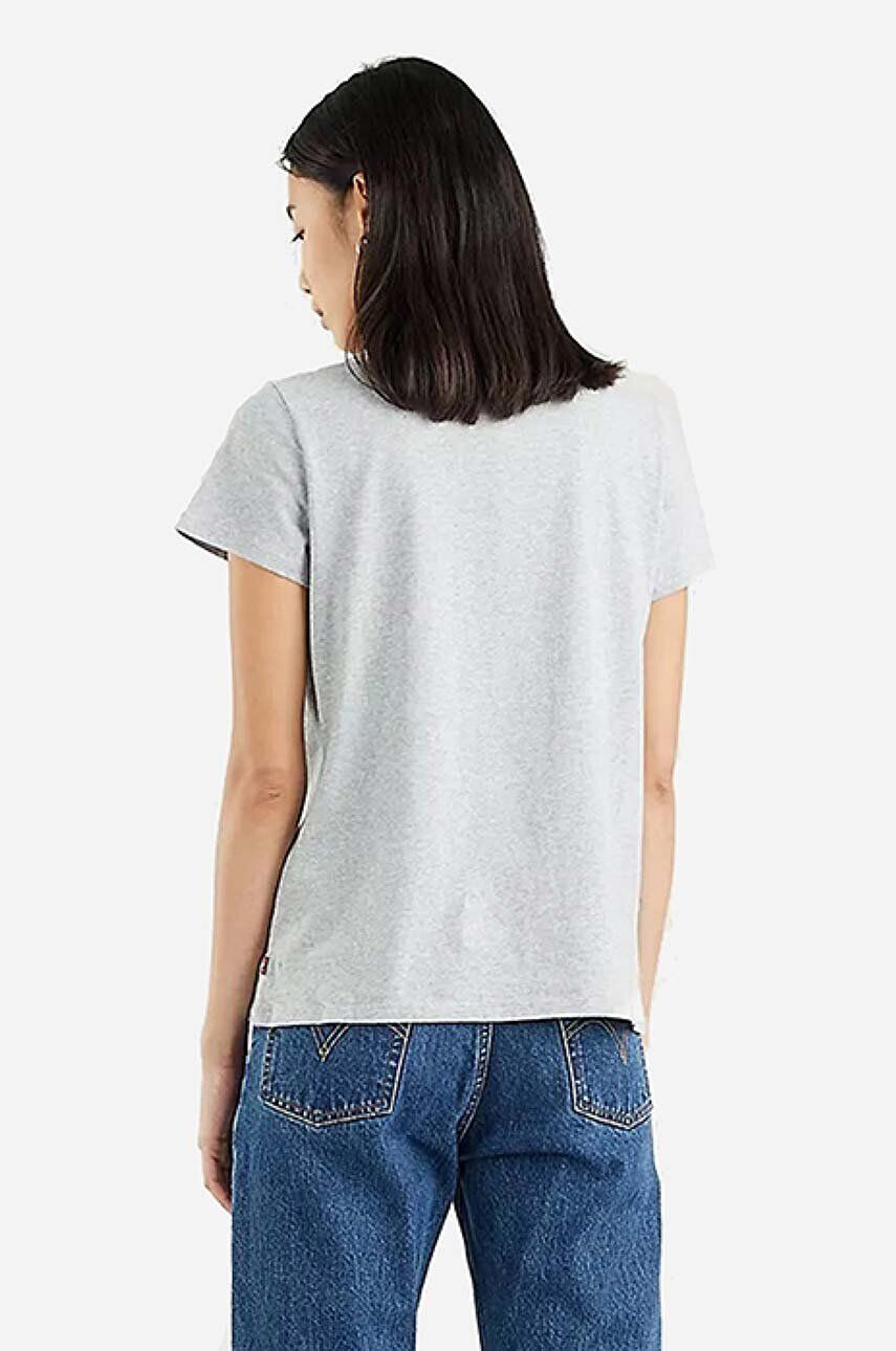 Levi's Bavlnené tričko The Perfect Tee 17369.1687-grey šedá farba - Pepit.sk