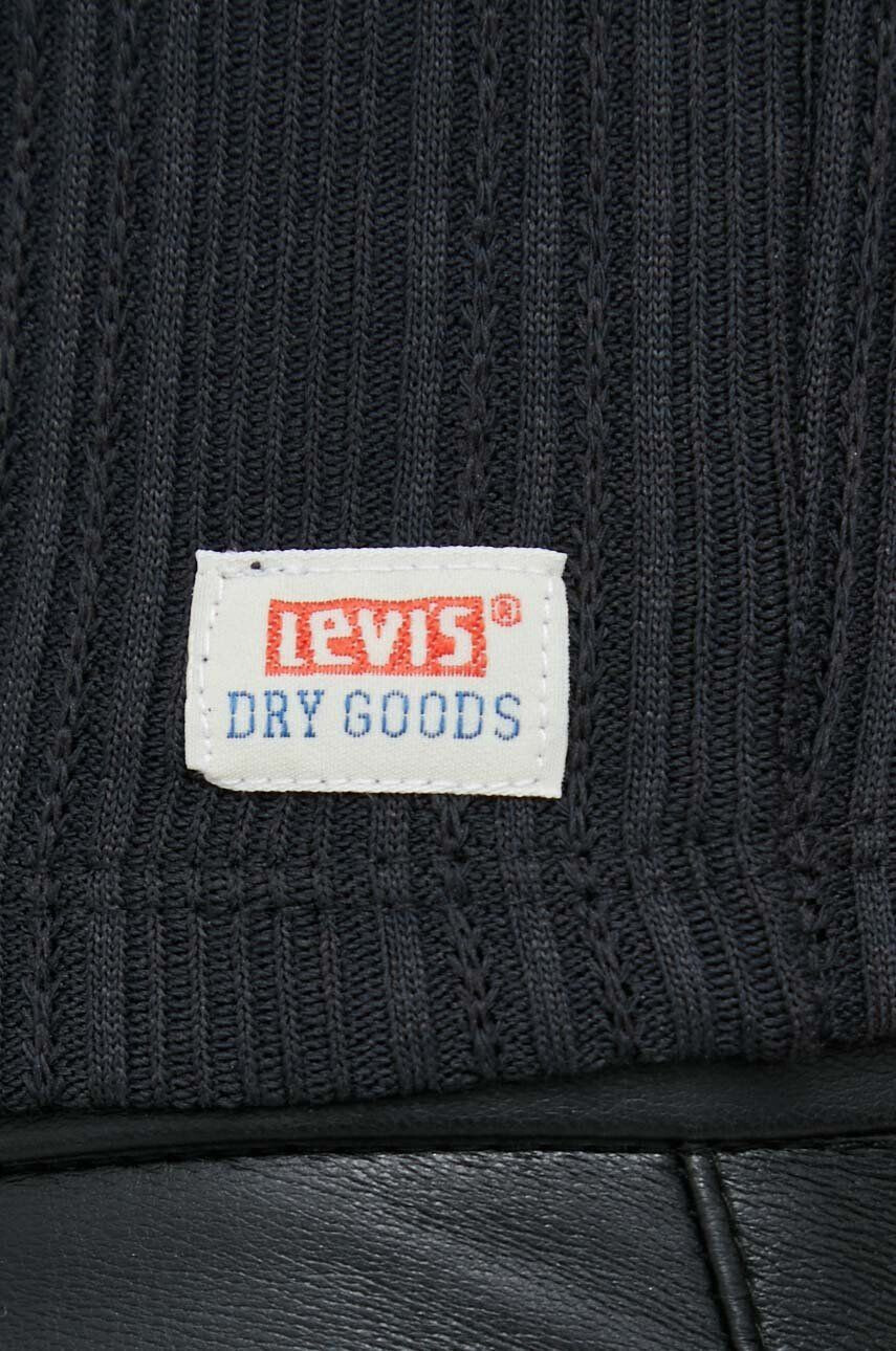 Levi's Blúzka dámska čierna farba jednofarebná - Pepit.sk