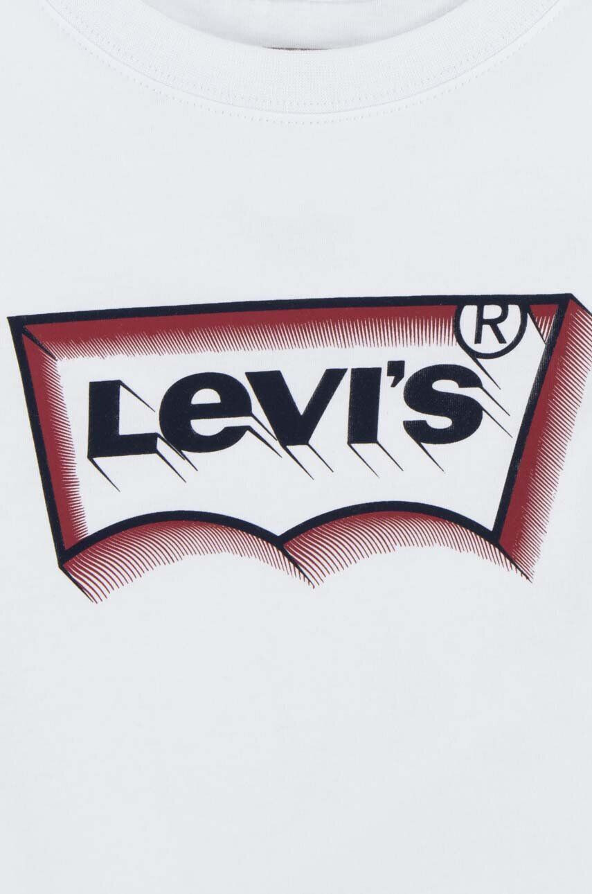 Levi's Detská bavlnená košeľa s dlhým rukávom - Pepit.sk