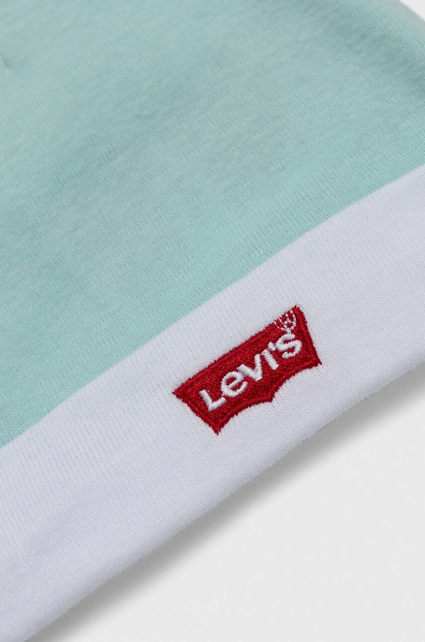 Levi's Detská bavlnená súprava tyrkysová farba - Pepit.sk