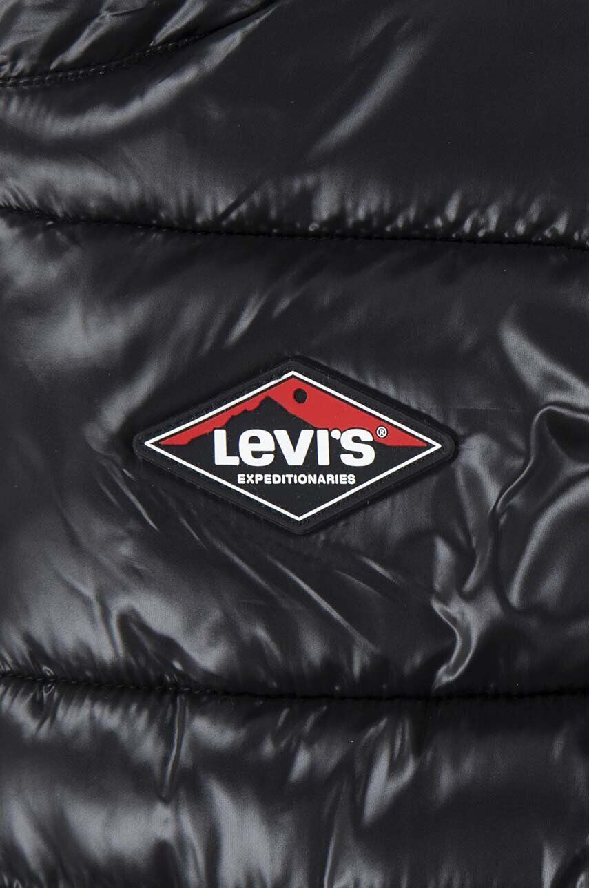 Levi's Detská bunda hnedá farba - Pepit.sk