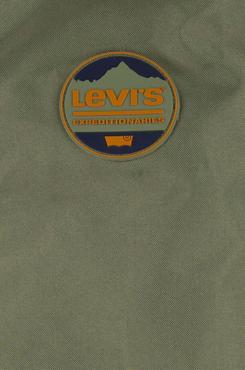 Levi's Detská bunda zelená farba - Pepit.sk