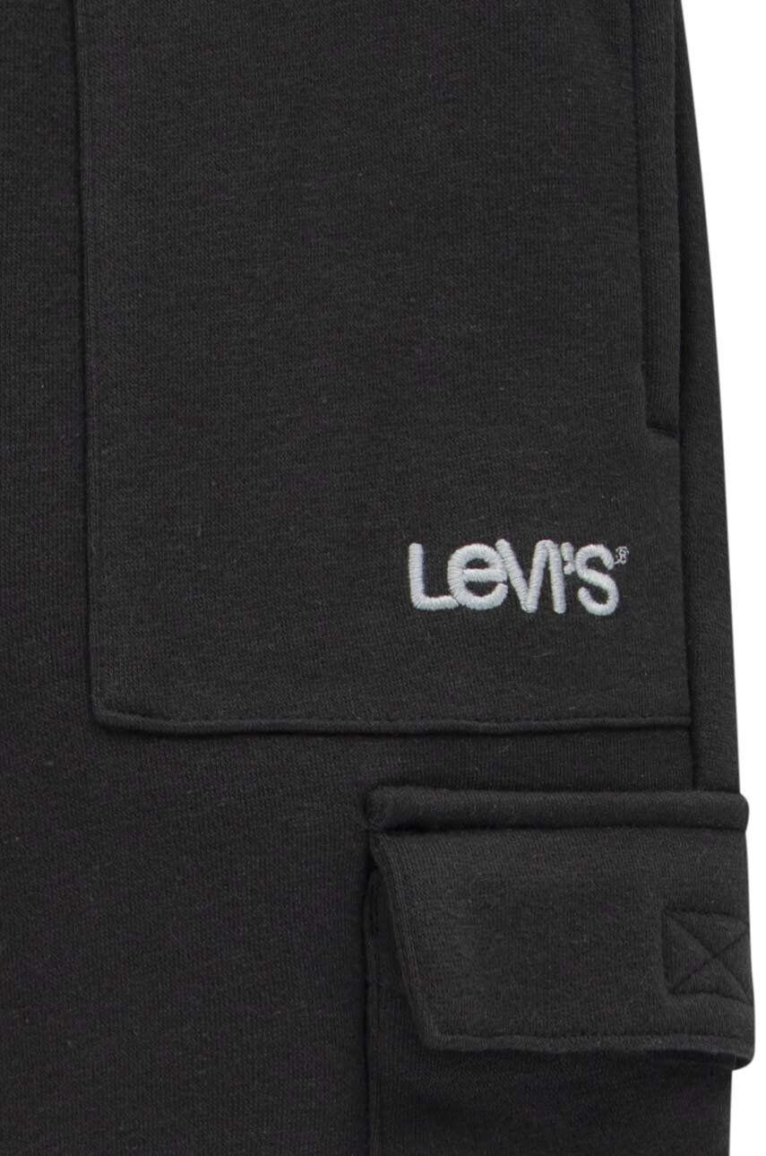 Levi's Detské nohavice čierna farba jednofarebné - Pepit.sk