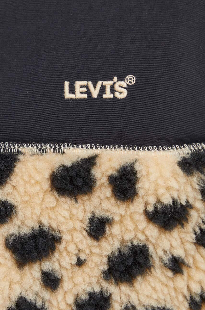 Levi's Mikina dámska béžová farba vzorovaná - Pepit.sk