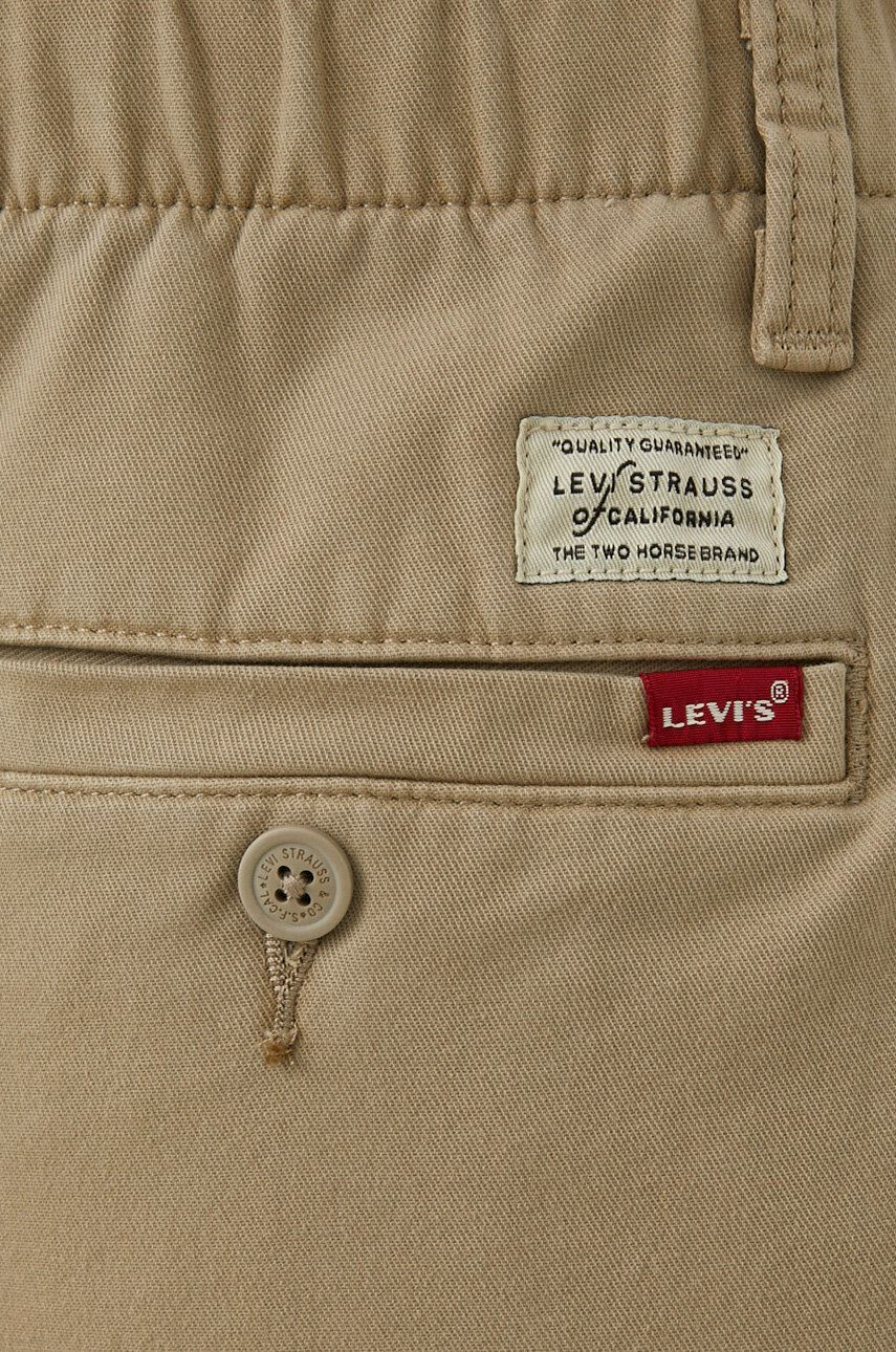 Levi's Nohavice pánske béžová farba priliehavé - Pepit.sk