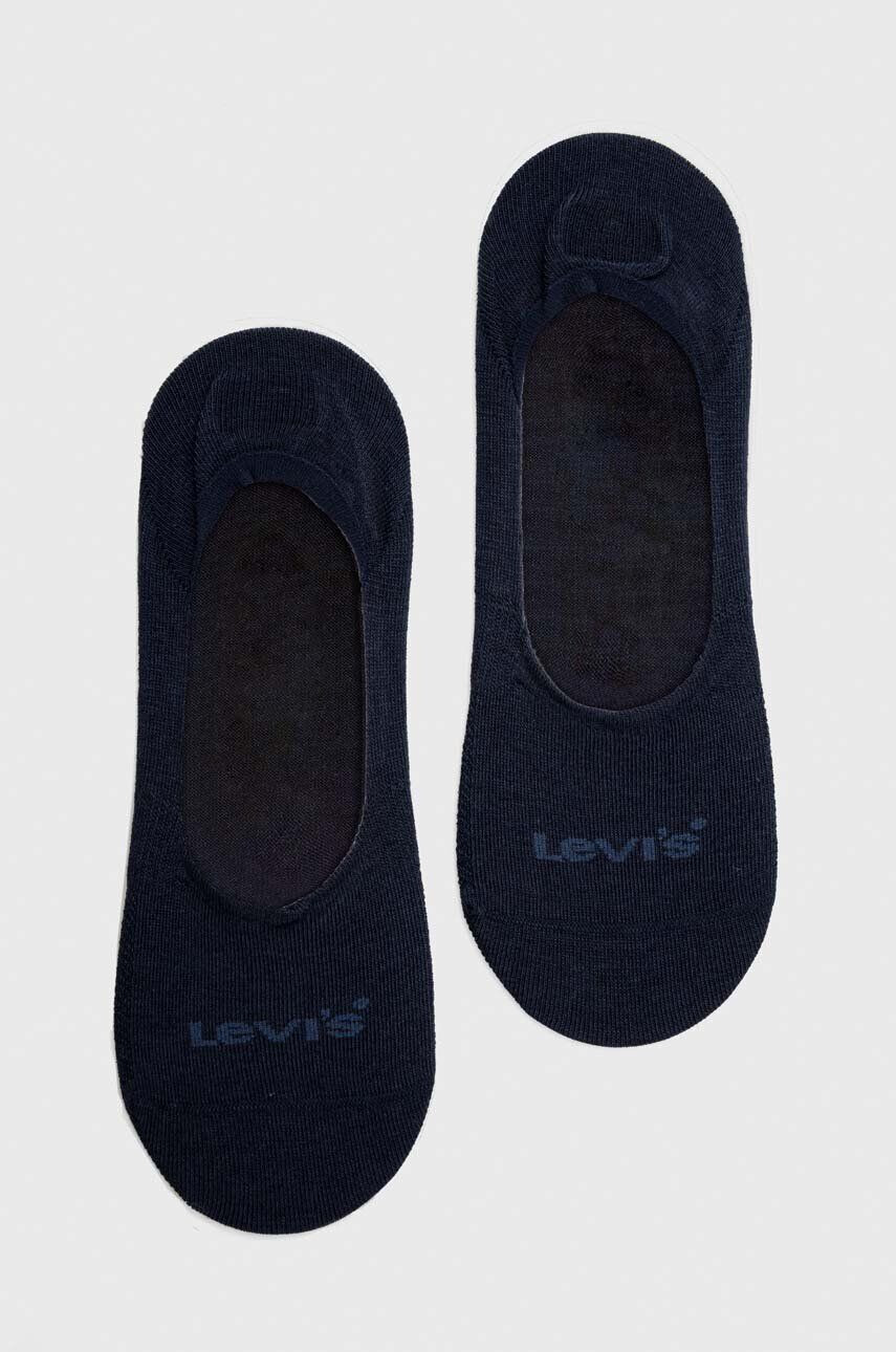 Levi's Ponožky 2-pak tmavomodrá farba - Pepit.sk