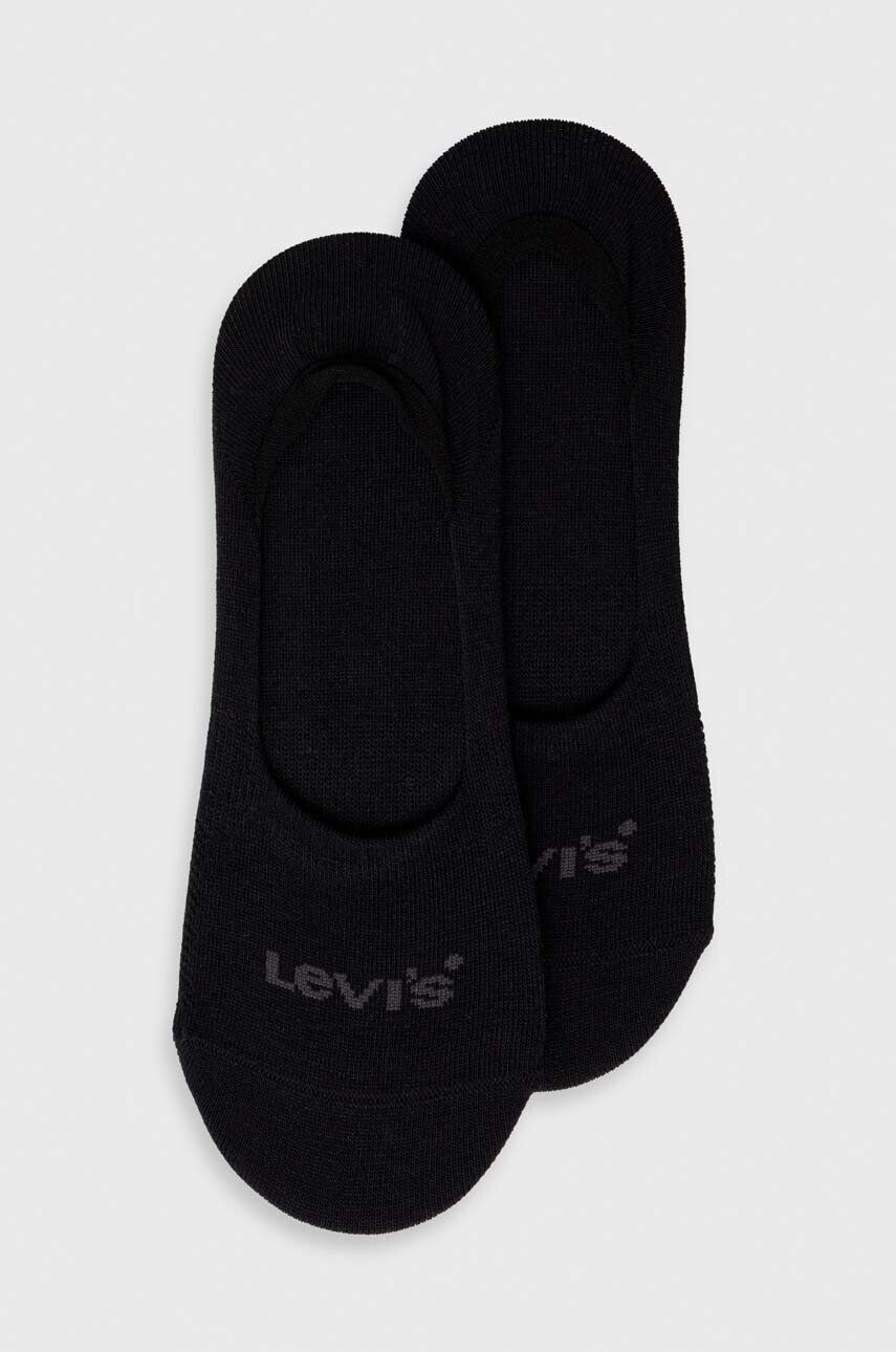 Levi's Ponožky 2-pak čierna farba - Pepit.sk