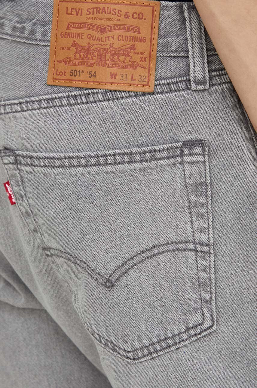 Levi's Rifle 501 54 pánske šedá farba - Pepit.sk