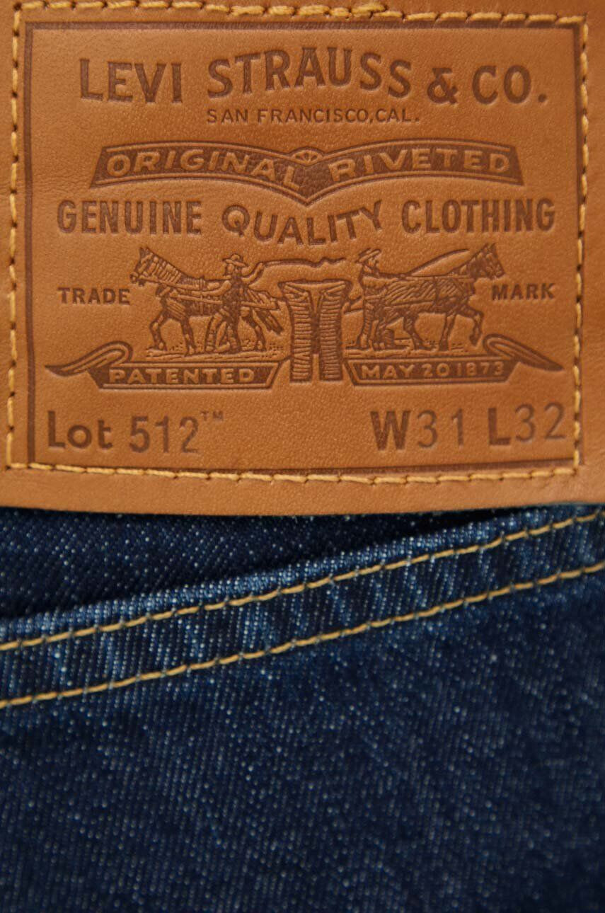 Levi's Rifle 512 SLIM TAPER pánske tmavomodrá farba - Pepit.sk