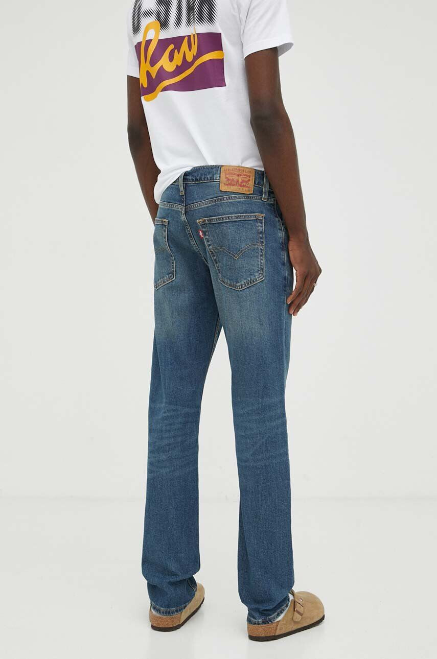 Levi's Rifle 513 SLIM STRAIGHT pánske tmavomodrá farba - Pepit.sk