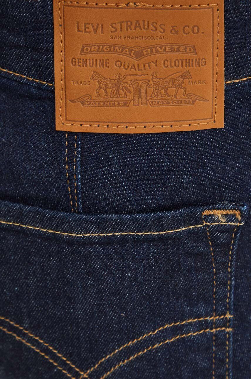 Levi's Rifle 712 SLIM WELT POCKET dámske tmavomodrá farba - Pepit.sk