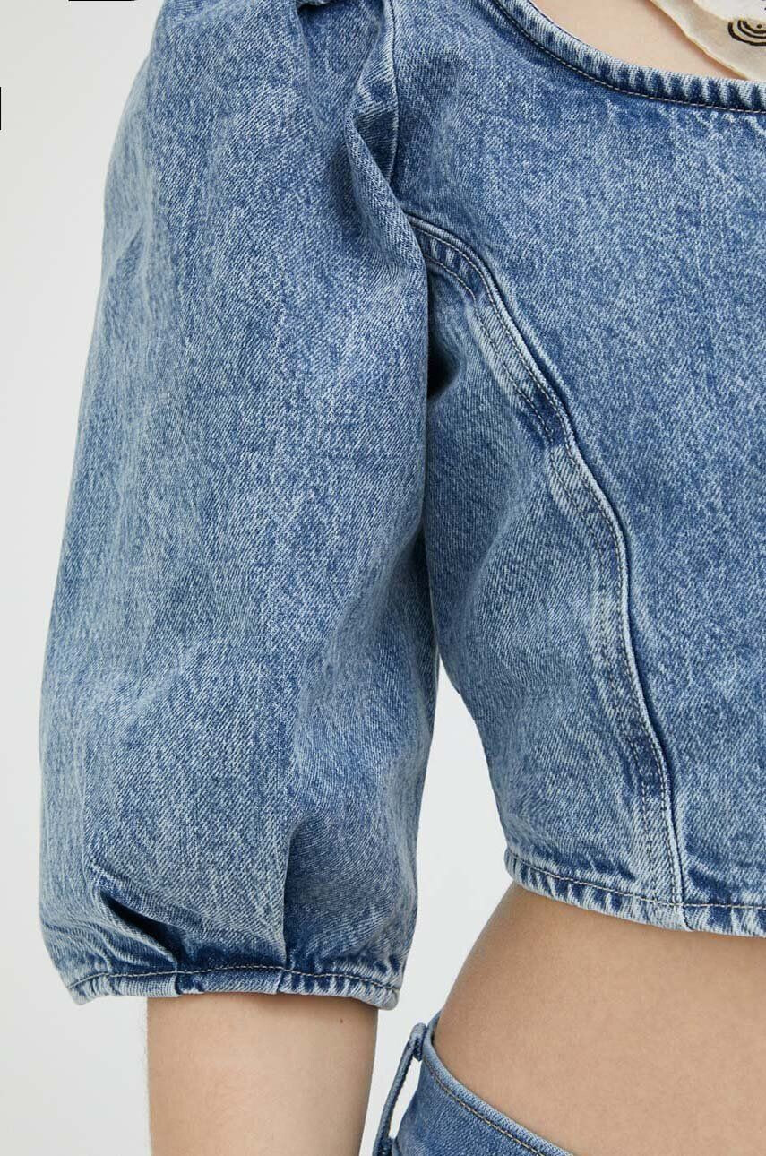 Levi's Riflová blúzka dámska jednofarebná - Pepit.sk