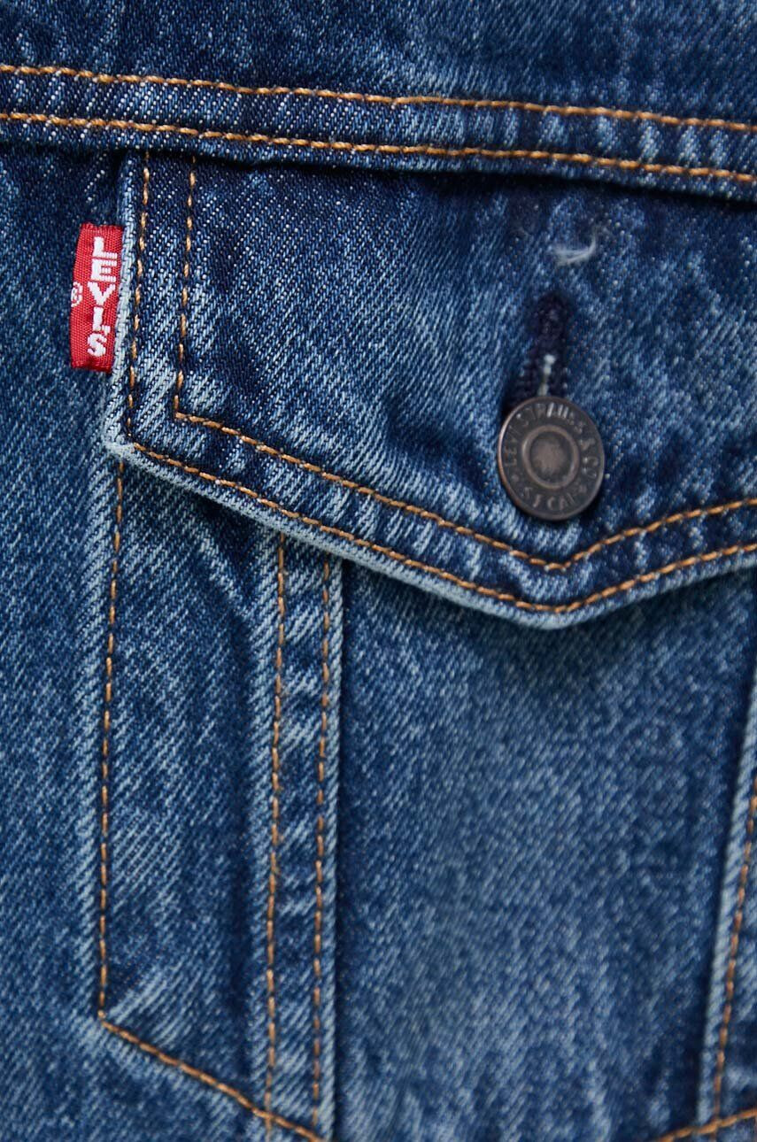 Levi's Rifľová bunda pánska prechodná oversize - Pepit.sk