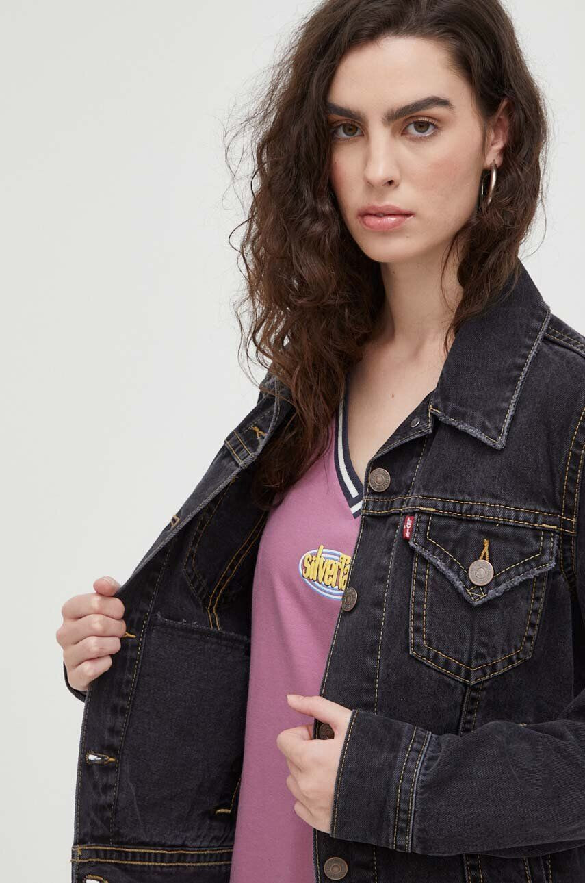 Levi's Rifľová bunda pánska prechodná - Pepit.sk