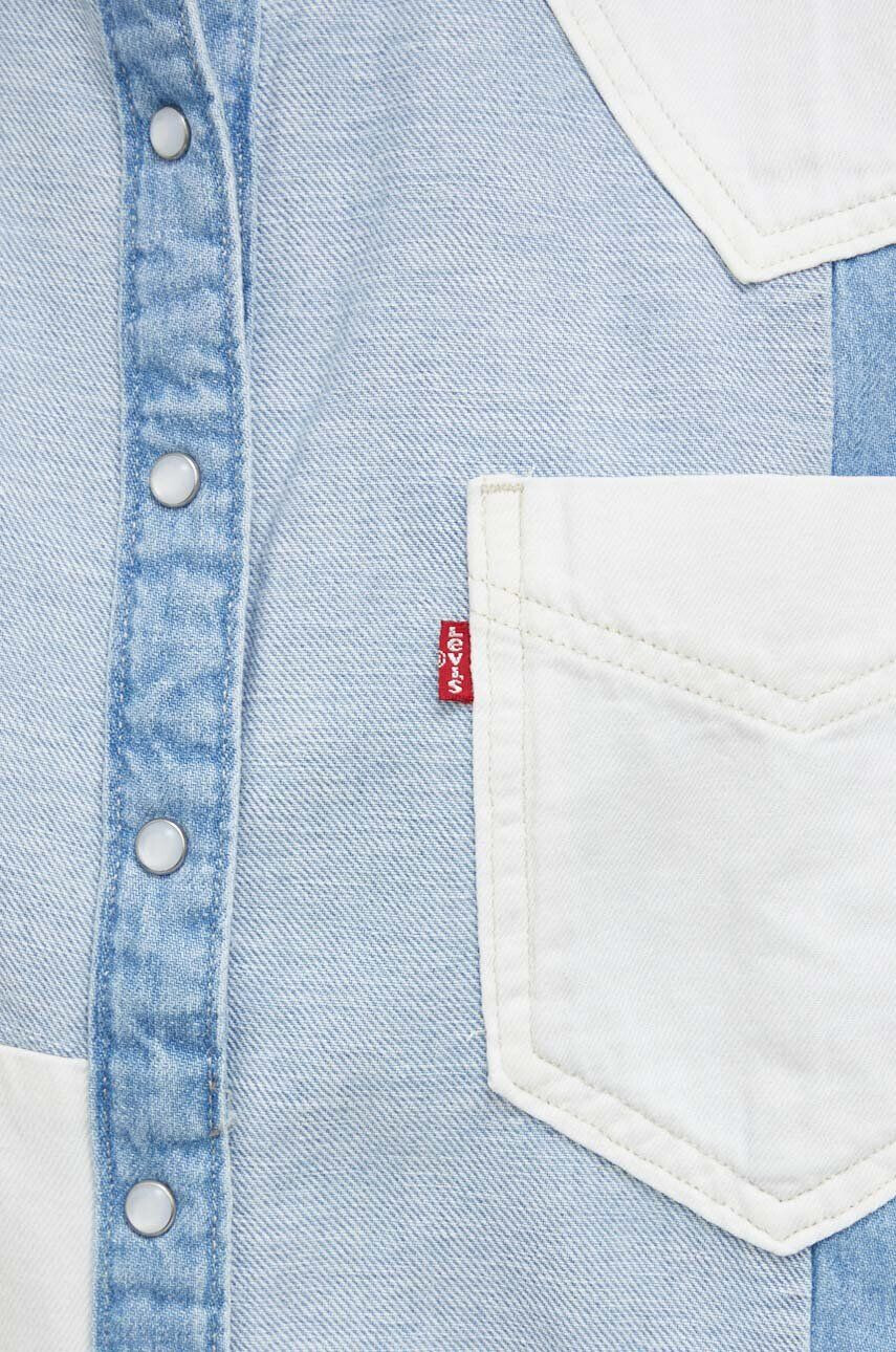 Levi's Rifľová košeľa dámska regular s klasickým golierom - Pepit.sk