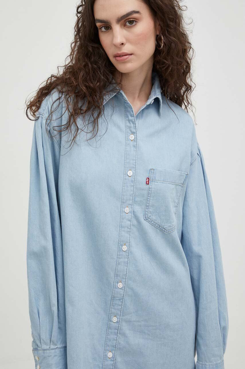 Levi's Rifľové šaty mini oversize - Pepit.sk