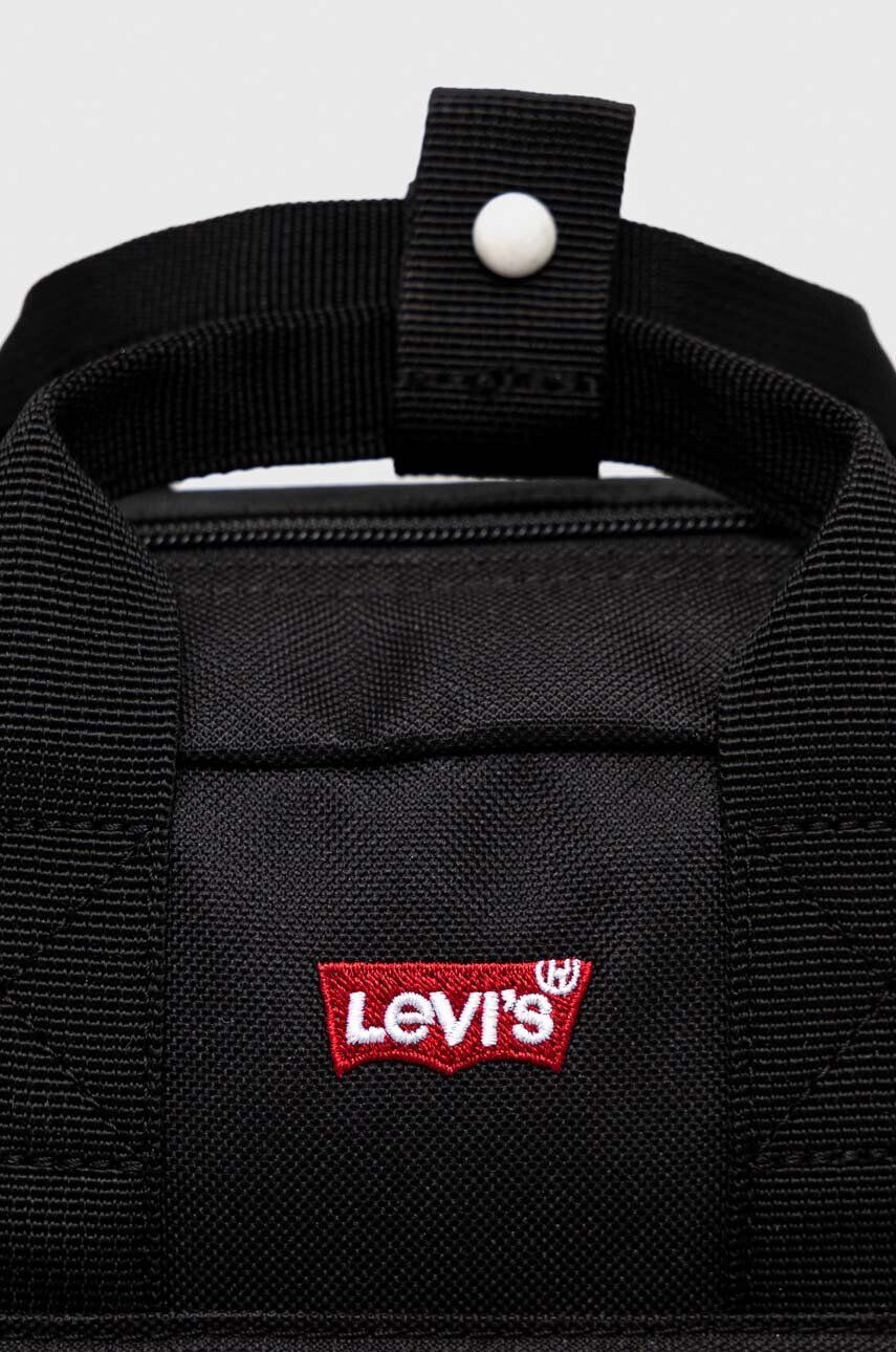 Levi's Ruksak dámsky čierna farba malý jednofarebný - Pepit.sk