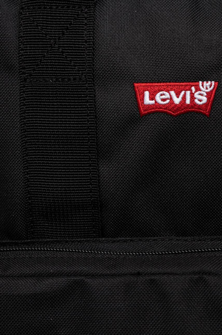 Levi's Ruksak čierna farba veľký jednofarebný - Pepit.sk