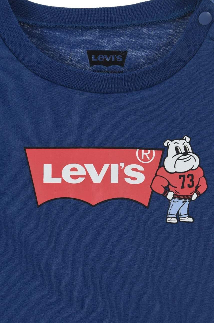 Levi's Sada pre bábätká tmavomodrá farba - Pepit.sk