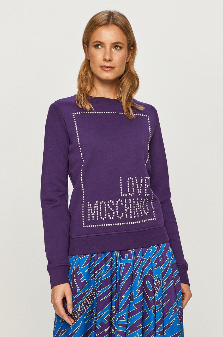 Love Moschino Bavlnená mikina - Pepit.sk