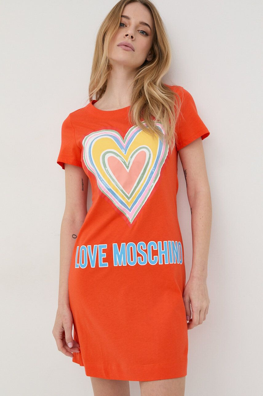 Love Moschino Bavlnené šaty - Pepit.sk