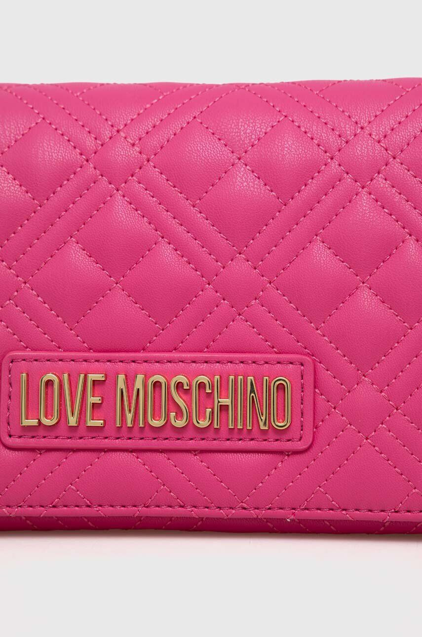 Love Moschino Kabelka ružová farba - Pepit.sk