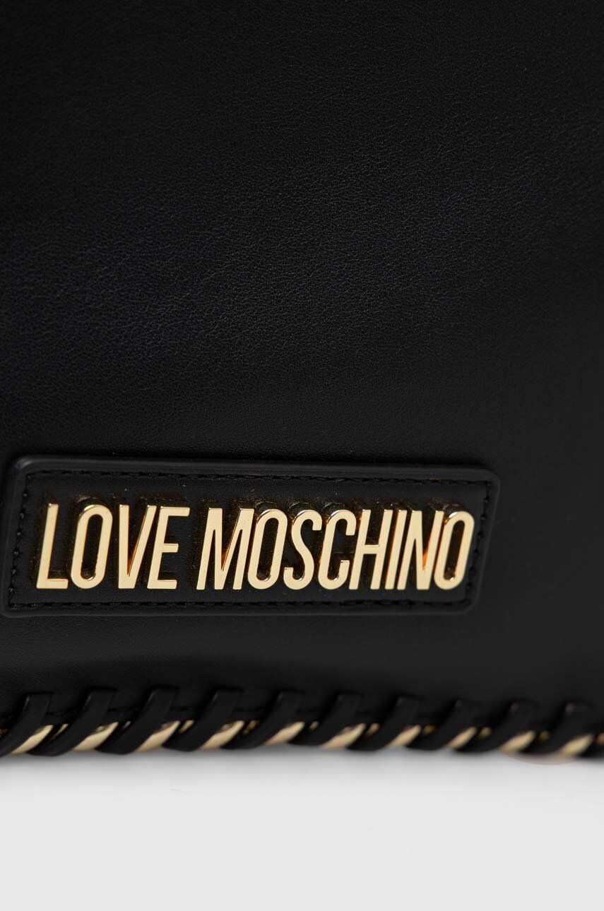 Love Moschino Kabelka čierna farba - Pepit.sk