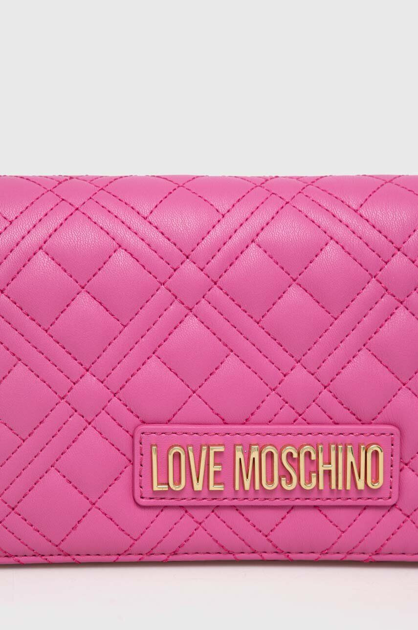 Love Moschino Kabelka červená farba - Pepit.sk