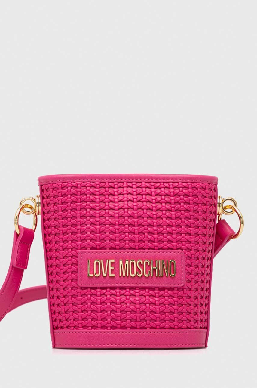 Love Moschino Kabelka béžová farba - Pepit.sk