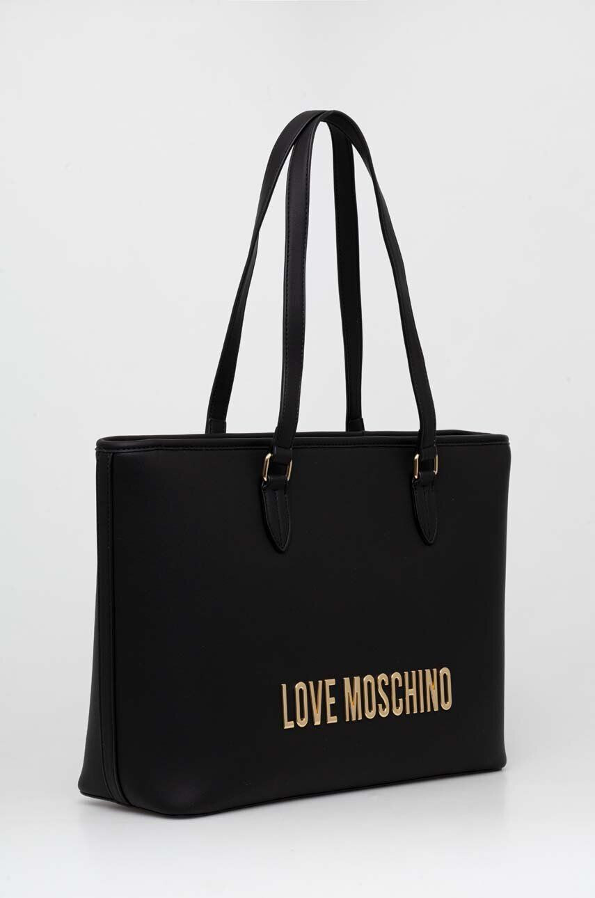 Love Moschino Kabelka čierna farba - Pepit.sk