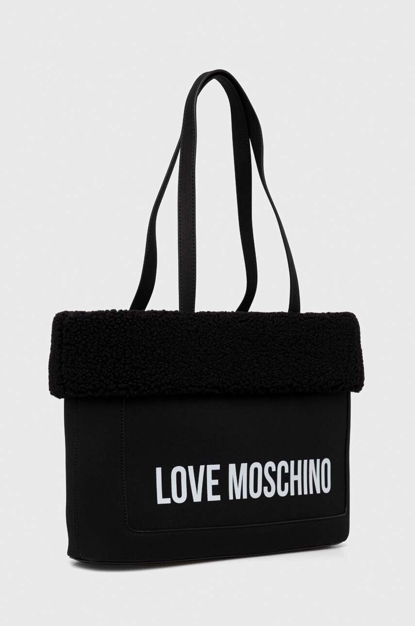 Love Moschino Kabelka čierna farba - Pepit.sk